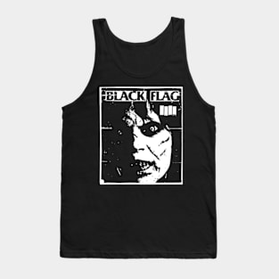 vintage black flag Tank Top